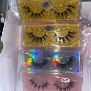 LASHES REAL 3D MINKS....5 PAIRS FOR $40